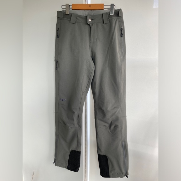 Outdoor Research Women’s Cirque II Soft Shell Weather Resistant Pant Size S Grey - Picture 3 of 15